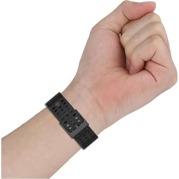 GIOPUEY Armband für SUUNTO Vertical/Vertical 2/Race/Race 2/Race S/5 Peak/9 Peak/9 Peak Pro, Weiches Silikon, Verschleißfest, Atmungsaktiv, Ersatzarmband - matcha green – Bild 5