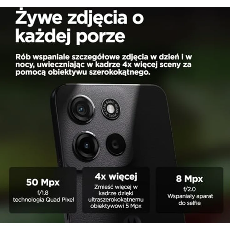 Motorola moto g15 power 17,1 cm (6.72 Zoll) Dual-SIM Android 15 4G USB Typ-C 8 GB 256 GB 6000 mAh Grau – Bild 7