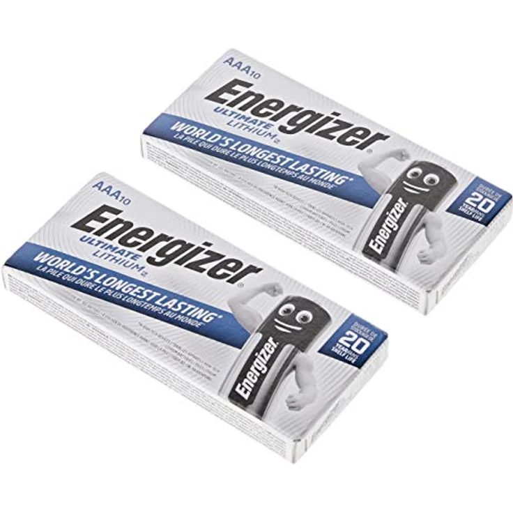Energizer Ultimate Lithium AAA Size Batteries - 20 Pack, Model: EN-L92-20PK, Gadget & Electronics Store – Bild 2