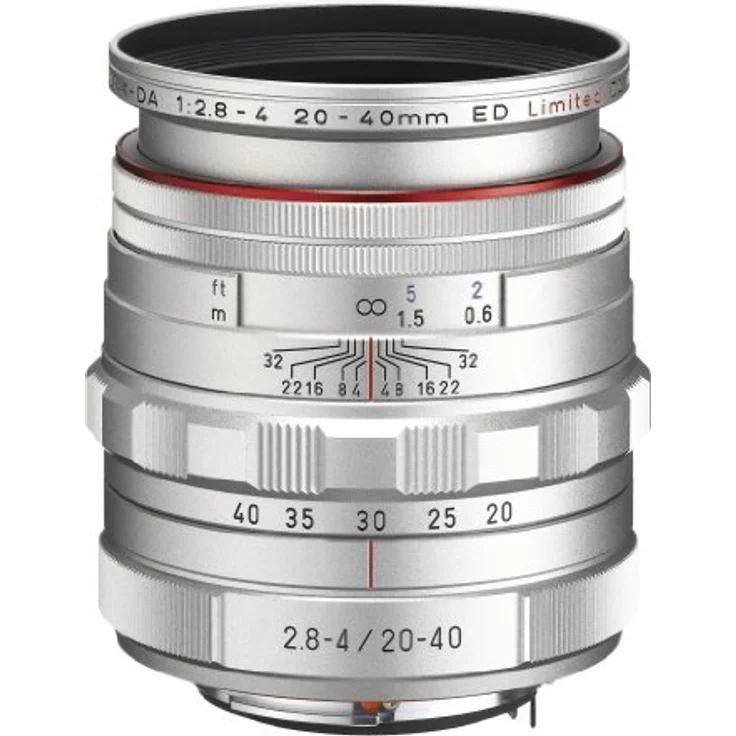 Pentax HD DA F2.8-4ED DC WR Limited K-Mount Objektiv (20-40 mm) silber – Bild 2