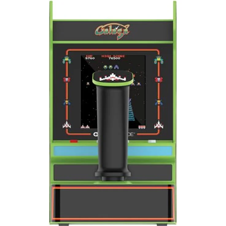 My Arcade Joystick Player Galaga, tragbarer Spielespaß mit 3.2 Zoll hochauflösendem Farbdisplay, inkl. GALAGA & GALAXIAN – Bild 7
