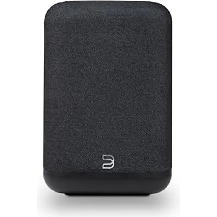 Bluesound Pulse Flex, kabelloser Bluetooth Hi-Res All-in-One-Lautsprecher mit AirPlay 2, Spotify Connect, Alexa Skills und Multiroom-Audio – (Schwarz)