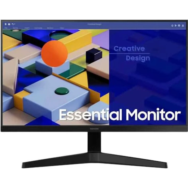 Samsung Essential Monitor S3 LS24C312EAUXEN, 24" LED IPS FullHD, 75Hz, FreeSync, robust und langlebig – Bild 5