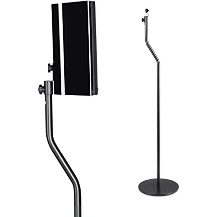 Teufel Lautsprecher Standfuß AC 1001 SP (Paar) Schwarz - Standfuß für Micro-Lautsprecher, Höhe 96 cm, Metallmaterial – Bild 5