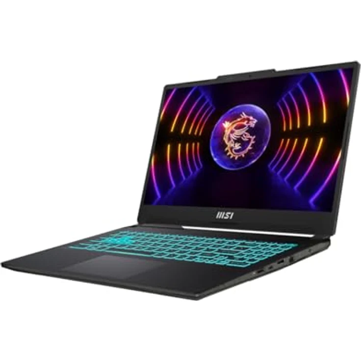MSI Cyborg 15 A12VF-040 - Intel Core i5 12450H / 2 GHz - GeForce RTX 4060-16 GB RAM - 512 GB SSD NVMe - 39.6 cm (15.6") 1920 x 1080 (Full HD) @ 144 Hz - Wi-Fi 6 - durchsichtig schwarz – Bild 4