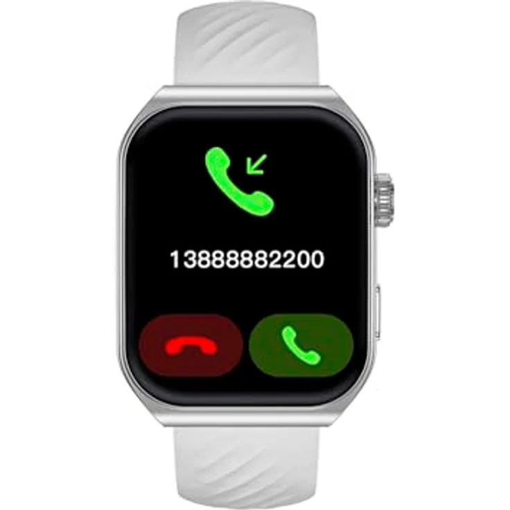 Trevi T-FIT 400C Smartwatch mit Bluetooth-Anruffunktion, AMOLED-Display 1,96 Zoll, Wellness- und Aktivitätskontrolle, Benachrichtigungen aus sozialen Medien, wasserdicht IP67, Grau – Bild 5