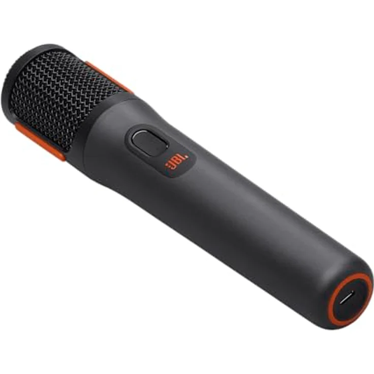 JBL Partybox Wireless Mic (Karaoke), Mikrofon mit Original JBL Pro Sound, schwarz – Bild 3