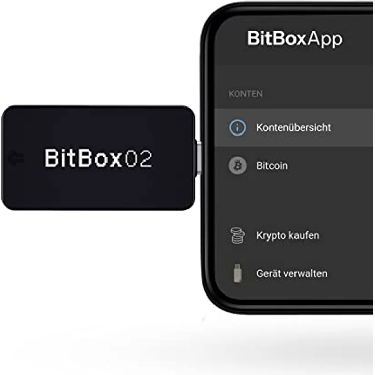BITBOX BITBOX 02 Bitcoin-only Krypto Hardware Wallet, Schweiz, mit Touch-Sensoren und Dual-Chip-Architektur для sichere Bitcoin-Verwahrung – Bild 3