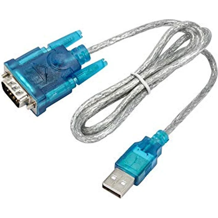 AKYGA AK-CO-02 Adapter USB A 2.0 auf RS-232 DB9 D-Sub 9 Polig Konverter Kabel 1m – Bild 1