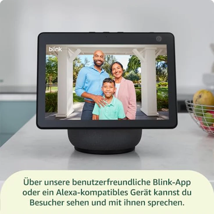 Blink Videotürklingel (System) | HD Kopf-bis-Fuß-Aufnahme, 2 Jahre Batterielaufzeit, IP-65, Alexa-kompatibel, Sync-Basismodul inklusive (Schwarz) – Bild 5
