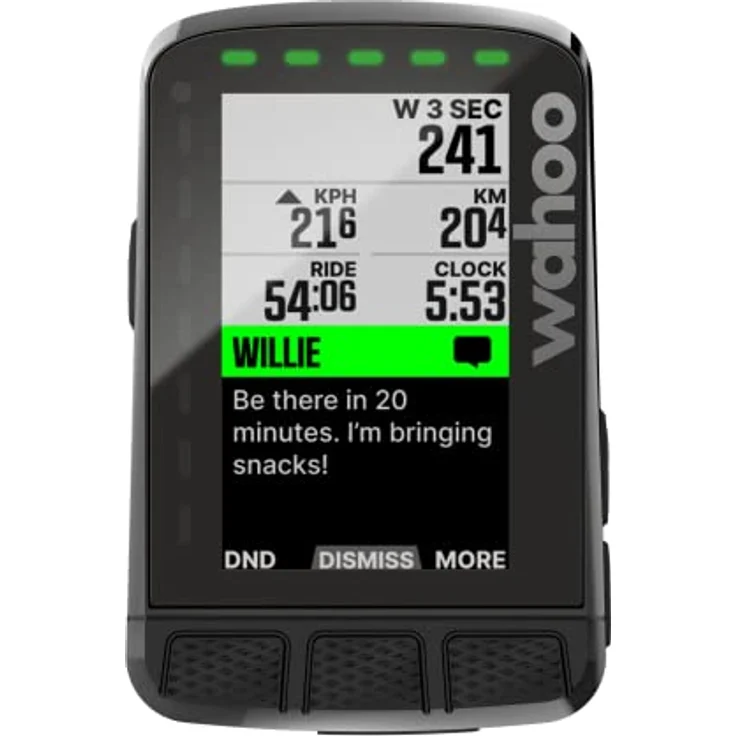 Wahoo ELEMNT ROAM V2 GPS-Fahrradcomputer, Schwarz – Bild 5