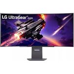 LG 45GS95QE-B, 45-Zoll OLED-Monitor mit 240Hz Refresh Rate, HDR 400 True Black, G-SYNC und FreeSync Premium Pro, Gaming-Design, Schwarz