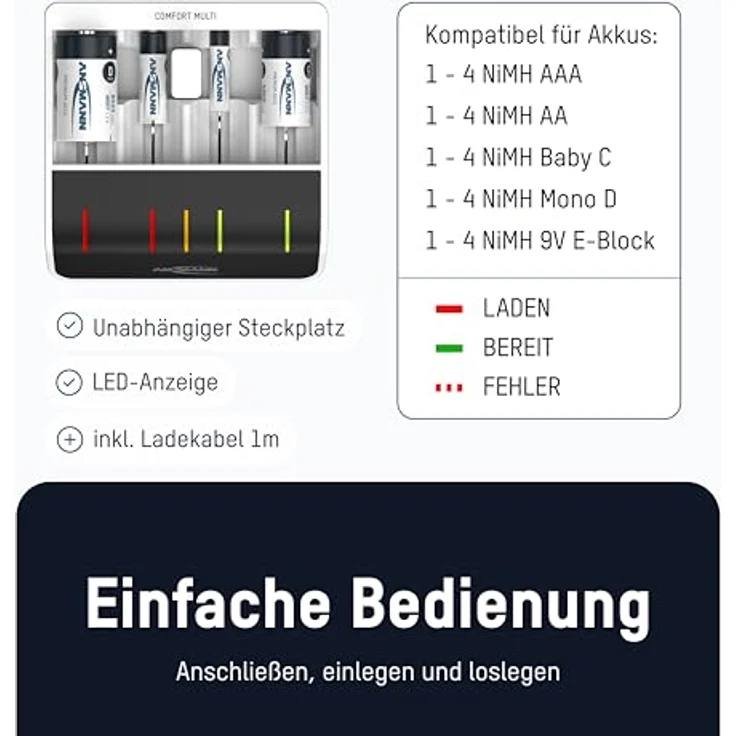 Comfort Multi Ladegerät – Bild 3