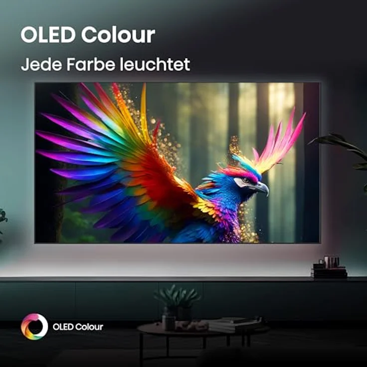Hisense 65A85Q, 164cm (65 Zoll) 4K UHD OLED Smart TV, 120Hz, HDMI 2.1, Game Mode Pro, Dolby Vision IQ & Atmos, Schwarz, [2025] – Bild 4