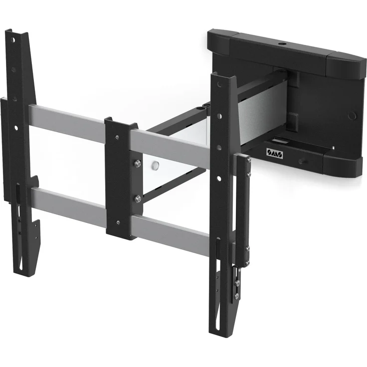 SMS ICON 3D Medium, TV Wandhalterung für Bildschirm bis 55 Zoll, schwenkbar und neigbar, Schwarz