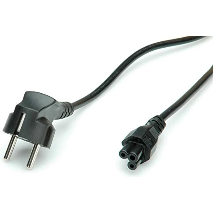 VALUE Netzkabel, 3pol. Notebook-Buchse, schwarz, 1,8 m – Bild 3