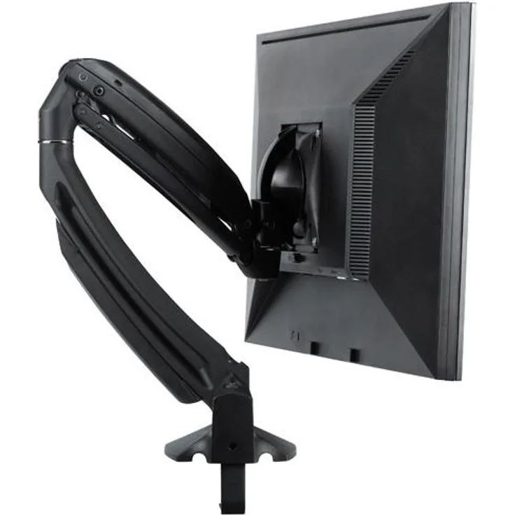 Chief K1D120B, Monitor Halterung für 10-30 Zoll Bildschirme, VESA 100x100 mm, neigbar +75° bis -10°, max. Tragfähigkeit 11,3 kg, Schwarz