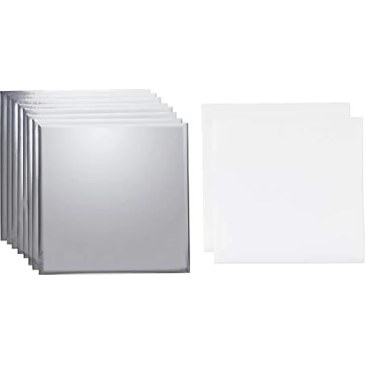 Cricut 2008719, Silber Transferfolien, (8 Stück), 30.5 cm x 30.5 cm (12" x 12") – Bild 2