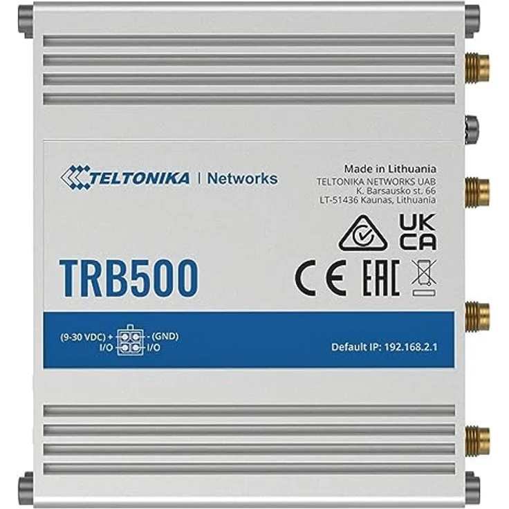 Teltonika TRB500 5G Gateway, Gigabit-Ethernet, ultra-niedrige Latenzzeit – Bild 2