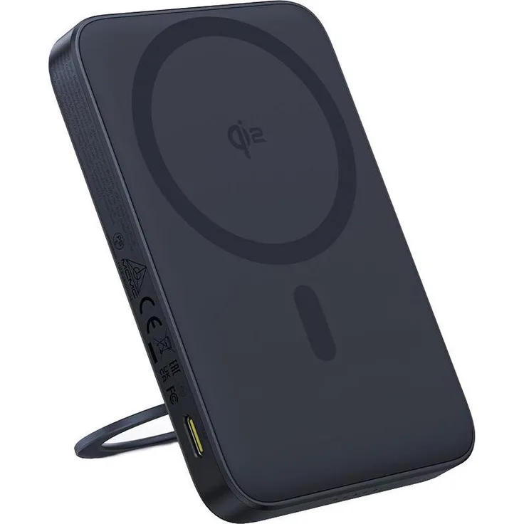 Baseus PicoGo Qi2, Magnetic Powerbank mit Stand, 5000mAh, 20W, Schwarz