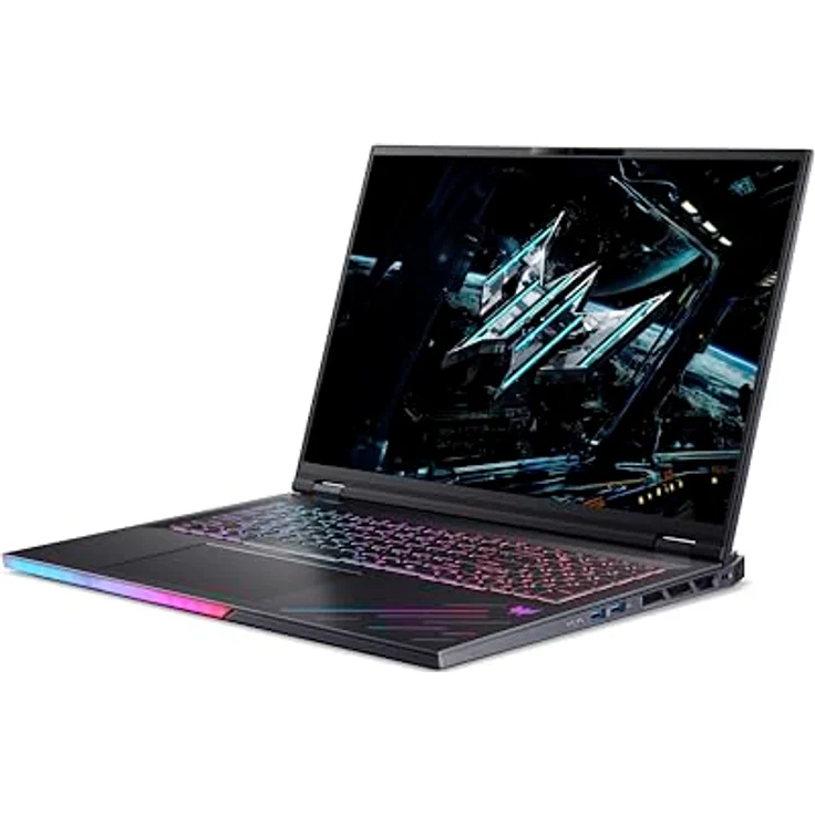 Acer Predator Helios 18 AI PH18-73-93YX, 18" WQUXGA MiniLED Notebook mit Intel Core Ultra 9 275HX, RTX 5090, 64GB RAM, 2048GB SSD, Schwarz – Bild 4