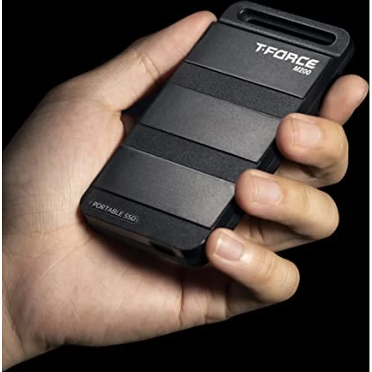 TEAMGROUP SSD 2TB Portable M200 bk USB-C TEM | 2.0/2.0G, T8FED9002T0C102 – Bild 3