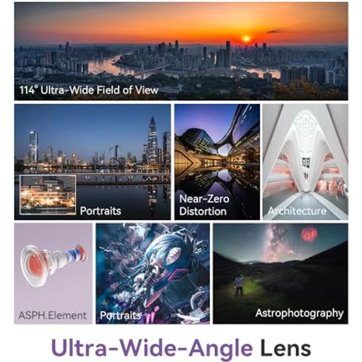 TTArtisan 14 mm F2.8 ASPH, Ultra-Weitwinkelobjektiv für Canon RF, Vollmetallgehäuse, 114° Sichtfeld – Bild 2