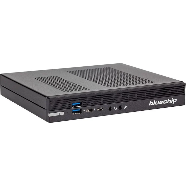 bluechip BUSINESSline S3160, Mini-PC mit Intel® Core™ i5-14400 bis 4,70 GHz, 8 GB DDR5 RAM, 500 GB NVMe SSD, Windows 11 Pro, schwarz