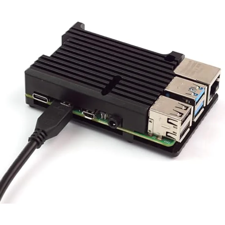 Raspberry Pi 4 Computer Modell B, 4GB Light Starter Set inkl. Netzteil, HDMI-Adapter, – Bild 2