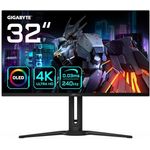 Gigabyte AORUS FO32U2 32” OLED Gaming Monitor - 3840 x 2160 (UHD), 240Hz, 0,03ms, KVM, 250 cd/m², FreeSync Premium Pro, DisplayHDR True Black 400, HDMI 2.1