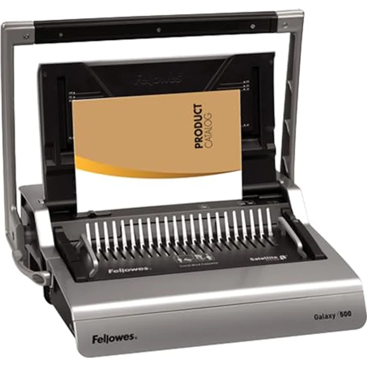 Fellowes 5622001 Profi Büro Galaxy 500 Plastikbindegerät platin-schwarz – Bild 6