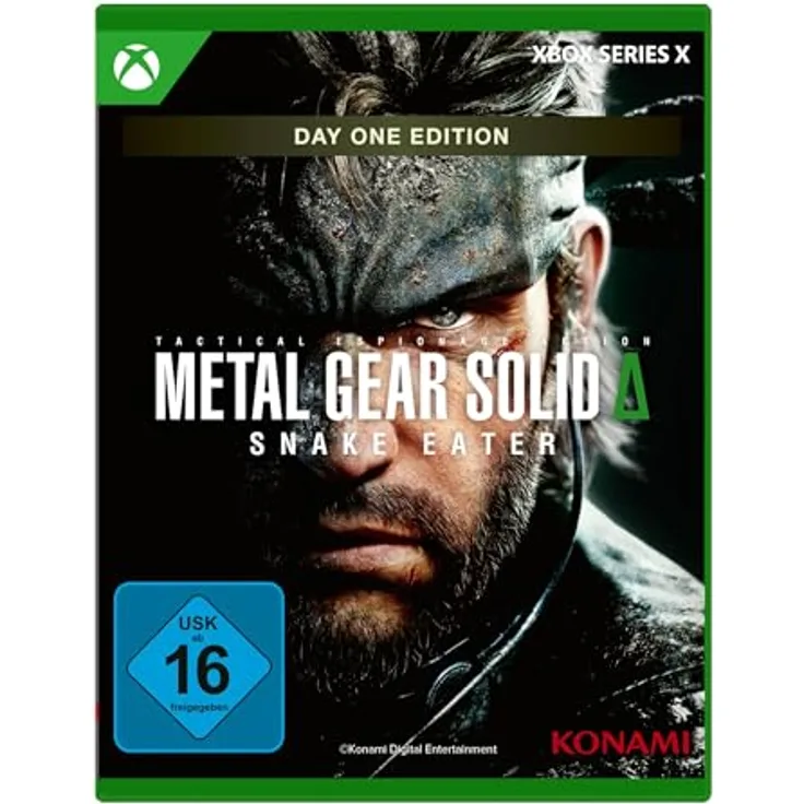 KONAMI Metal Gear Solid Delta Snake Eater Day 1 Edition - Xbox, Xbox Series X-Spiel mit Survival-Gameplay und Dschungel-Umgebung