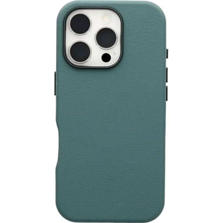 OtterBox Symmetry Series Cactus Leather MagSafe Hülle für iPhone 16 Pro, stoßfest, sturzsicher, dünne Schutzhülle, Grün – Bild 2