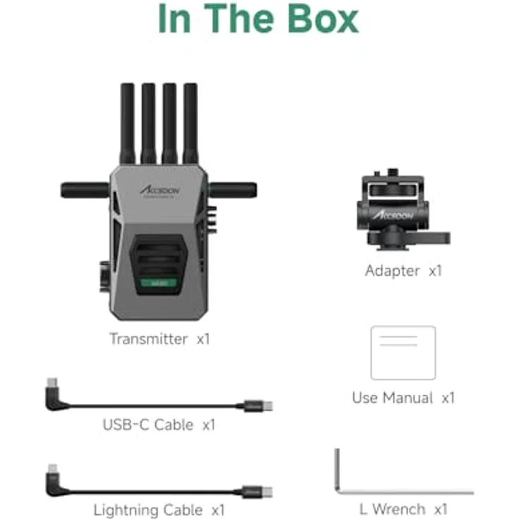 Accsoon Master 4K-TX, drahtloser Video-Transmitter mit 4K Übertragung und niedriger Latenz – Bild 10