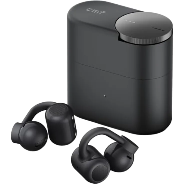 CMF BY NOTHING CMF Clip Pro Open-Ear Kopfhörer, Kabellose Clip-On Earbuds mit Hi-Res Audio und IP54 Wasserschutz