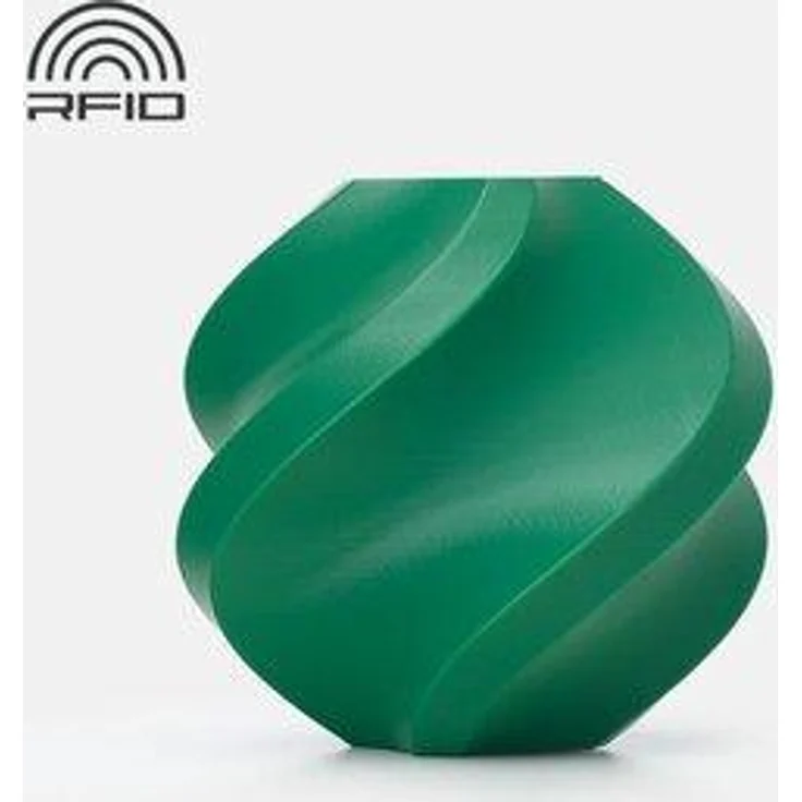 Bambu Lab PLA Basic Refill Mistelzweig-Grün, 3D Filament 1.75 mm, 1.000 g, Grün