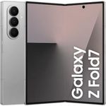 Samsung Galaxy Z Fold 7 AI, Faltbares Smartphone mit 200-MP-Kamera, 512 GB Speicher, 12 GB RAM, Silver Shadow