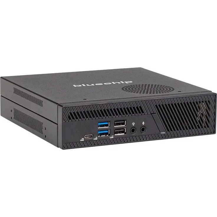 bluechip BUSINESSline S3159 *EDU*, Mini-PC mit Intel® Core™ i5 14400 bis 4.70 GHz, 16 GB DDR5, 500 GB NVMe SSD, Windows 11 Pro, Wi-Fi 6E, Bluetooth 5.3, schwarz