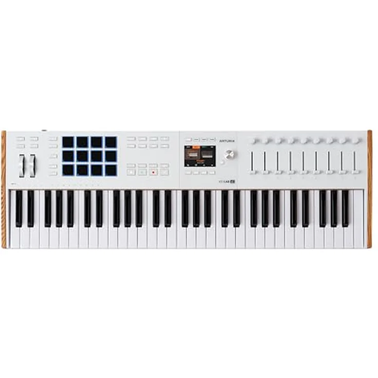 Arturia KeyLab Mk3 61 White - Master Keyboard, MIDI-Keyboard mit 61 Tasten – Bild 1