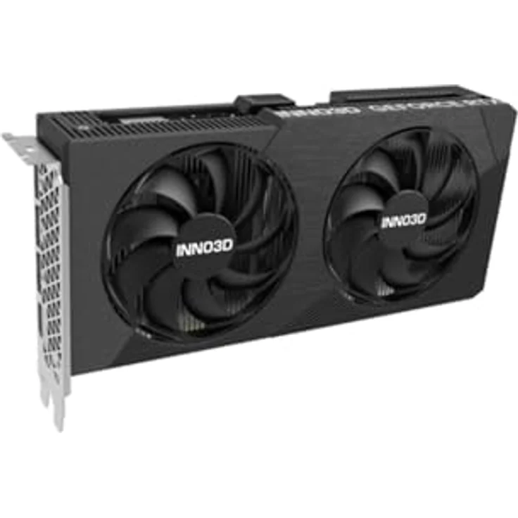 Inno3D RTX5050 Twin X2, 8GB GDDR6 Grafikkarte mit 2 Lüftern, HDMI und 3xDP, bis zu 7680 x 4320 Pixel, PCIe 5.0, hohe Boost-Frequenz 2572 MHz – Bild 2