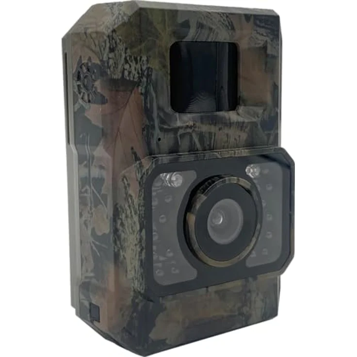 Berger & Schröter Mini Wildkamera, 48 MP Überwachungskamera mit Full HD Video, PIR-Bewegungsmelder und Solarpanel, wetterfest IP66 – Bild 2