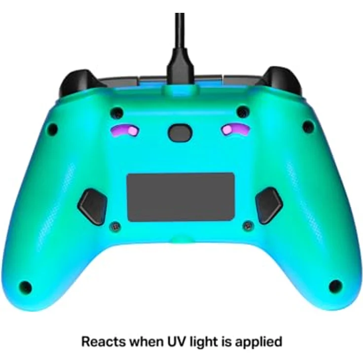 PowerA ADVANTAGE PLUS - Gaming Controller für PC und Xbox Series X/S, ergonomisch, mit 3-Meter-USB-C-Kabel, programmierbaren Tasten und anpassbaren Daumensticks, Mehrfarbig – Bild 10