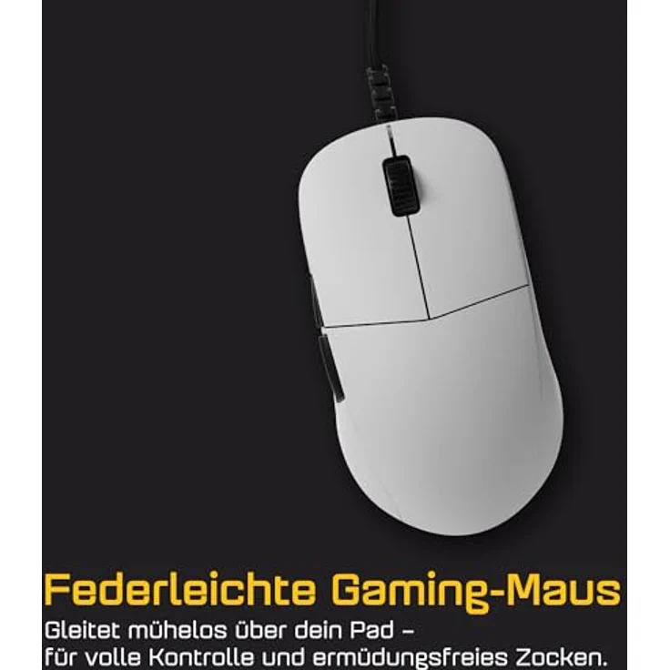 Endgame Gear XM2 8k v2 Gaming-Maus, kabelgebunden, 8.000 Hz Polling-Rate, PixArt PAW3950 Sensor bis 30.000 CPI, weiß – Bild 5