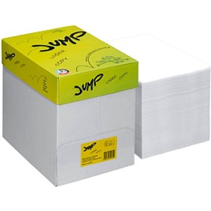 JUMP Kopierpapier COPY/LASER DIN A4 80 g/qm, 2.500 Blatt Maxi-Box, FSC®-zertifiziert, für Duplexdruck und Kopierer