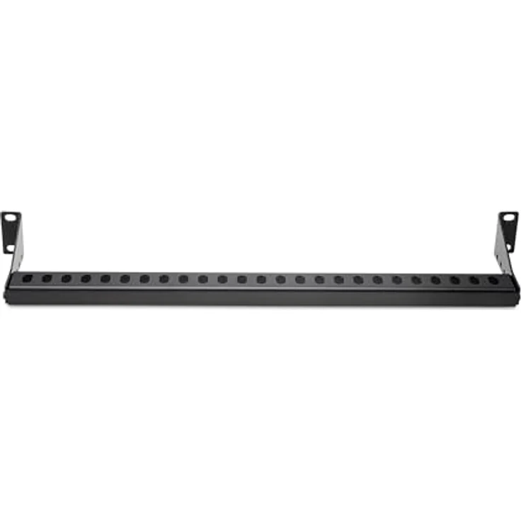 StarTech.com 1HE Rack Kabelführung mit Einstellbarer Tiefe, Kabelführungsbügel für Organisiertes 19 Zoll Rack/Serverschrank, Horizontale Rack Kabelmanagement, Lacing Bar (12S-Cable-Lacing-BAR) – Bild 3