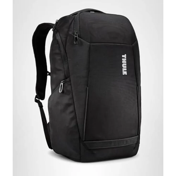 Thule Accent - 28L Laptop-Rucksack mit gepolstertem Laptop-Schutz für Geräte bis 17 Zoll, SafeZone-Fach und Trolley-Befestigung, Schwarz – Bild 10