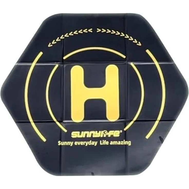 Sunnylife Landing Pad TJP10, Drohnen Landegestell 110 cm hexagon, doppelseitig, wasserdicht, inklusive Tragetasche und 6 Stabilisierungsnadeln – Bild 2