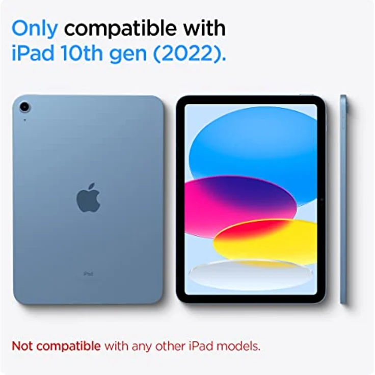 Spigen Glas.tR EZ Fit Schutzfolie für iPad 10. Generation (2022), 10.9 Zoll, Kristallklar, 9H Härte, mit Schablone für präzise Installation – Bild 2