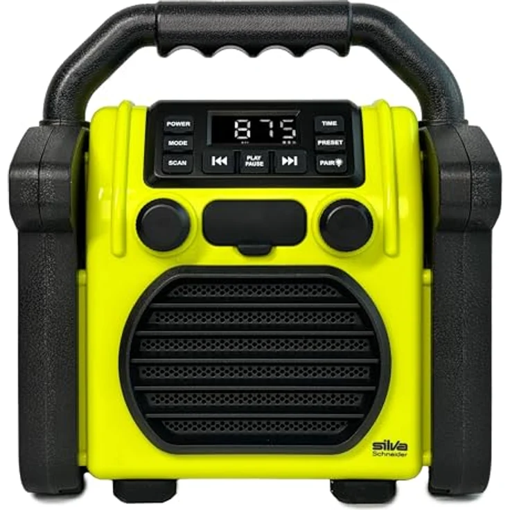 Silva Schneider BR 230 BT NG (FM, Bluetooth), Radio, Grün - Vielseitiges Radio mit Bluetooth, USB-Wiedergabe und bis zu 12 Stunden Akkulaufzeit – Bild 1