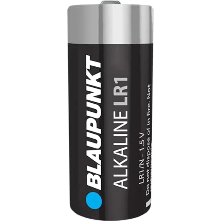 Blaupunkt Micro Alkaline LR1 Batterie, 1 Stück im Blister, hervorragende Qualität, optimale Entladung, 3 Jahre Haltbarkeit, quecksilberfrei – Bild 2